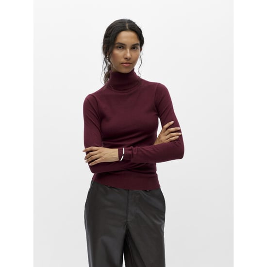 Object Objthess l/s rollneck knit pullover - Image 1