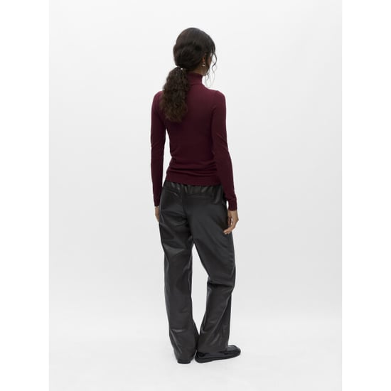 Object Objthess l/s rollneck knit pullover - Image 2