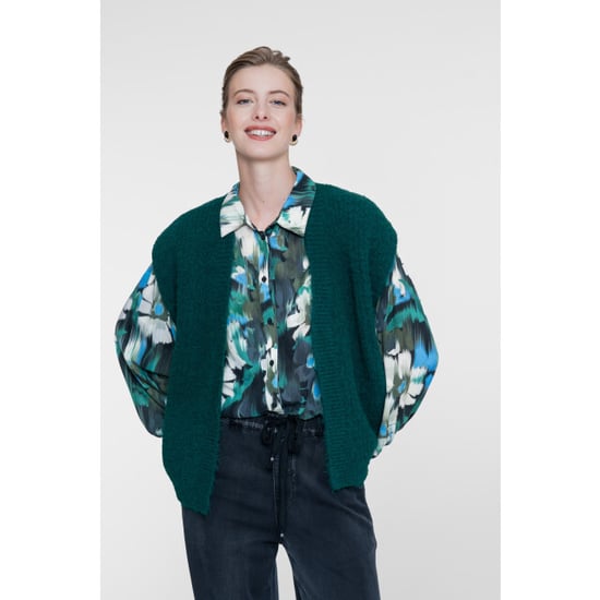 Geisha gilet knitted 64534-29 515 emerald - Image 4