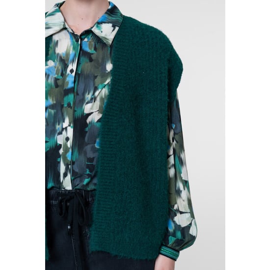 Geisha gilet knitted 64534-29 515 emerald - Image 5