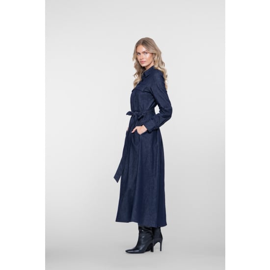 Geisha dress long 67500-10 880 dark blue - Image 4