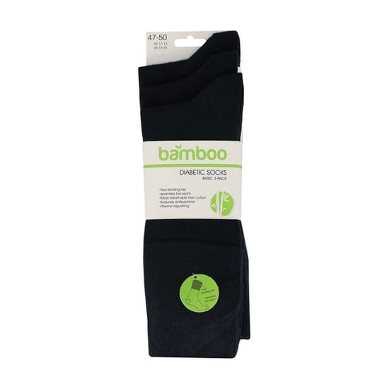 Apollo Dames/heren diabetes bamboe sokken 3-pack - Image 2