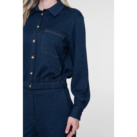 Geisha 63671-20 625 blouse blue - Image 2