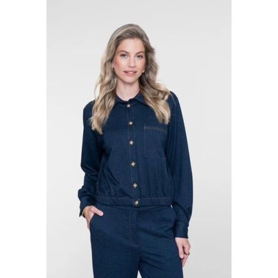 Geisha 63671-20 625 blouse blue - Image 3