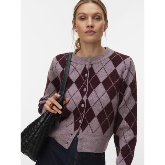 Vero Moda Vmhalo argyle cardigan - Image 1