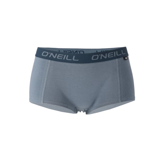 O'Neill Boxershort dames 2-pack effen blauwgrijs/pastelblauw - Image 2