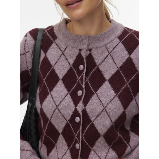 Vero Moda Vmhalo argyle cardigan - Image 2