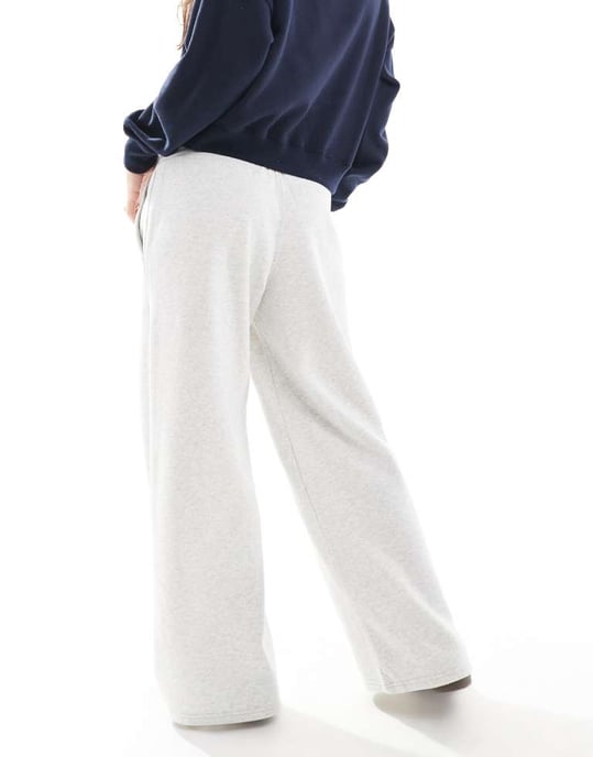 Hollister lågt skurna baggy vid byxor i grått - Image 4