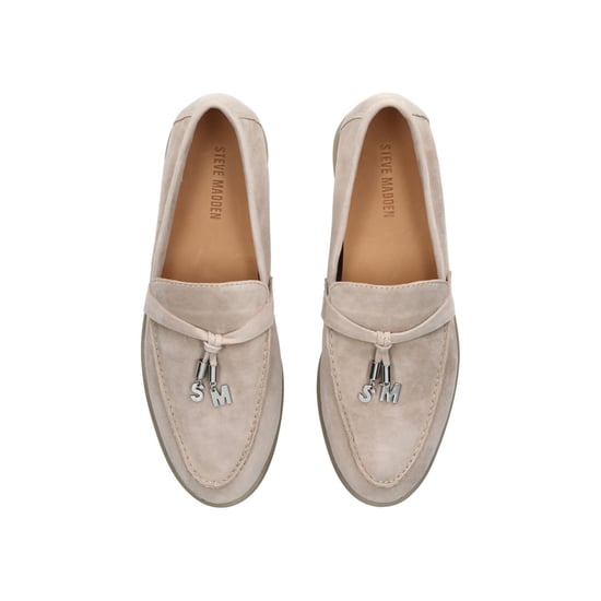 Suede Portland Bone Loafers - Image 2