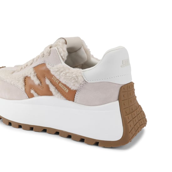 Suede Supercampo White Brown Sneakers - Image 3