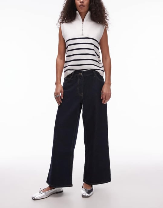 Topshop vida jeans i indigo - Image 1