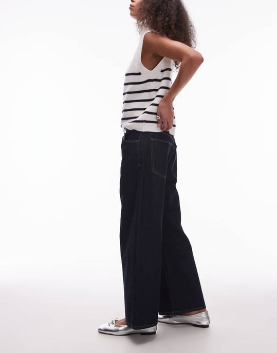 Topshop vida jeans i indigo - Image 2