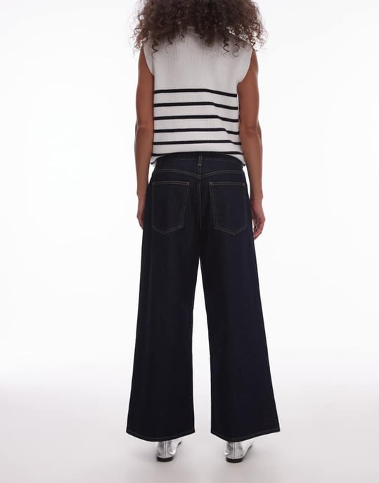 Topshop vida jeans i indigo - Image 3