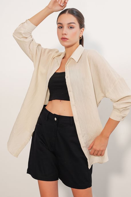 Dames Viscose Nylon Blouse - Image 2