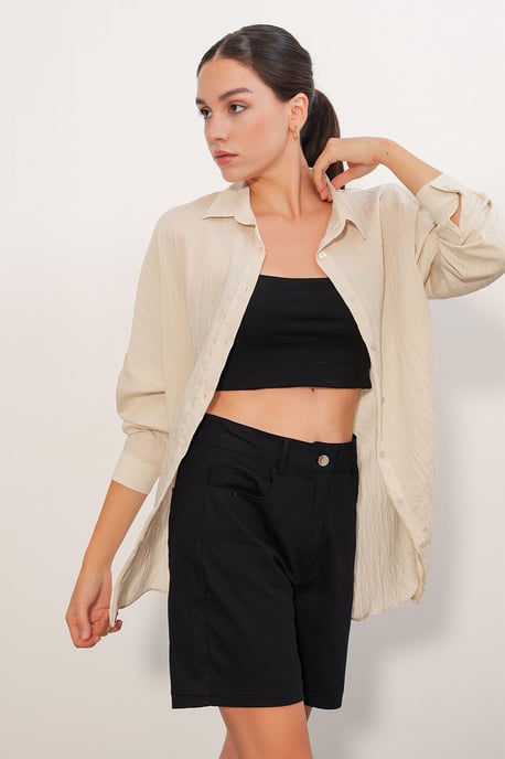 Dames Viscose Nylon Blouse - Image 4