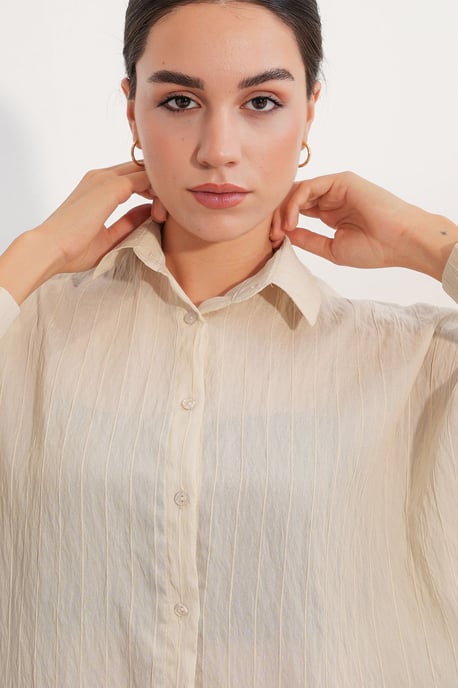 Dames Viscose Nylon Blouse - Image 5