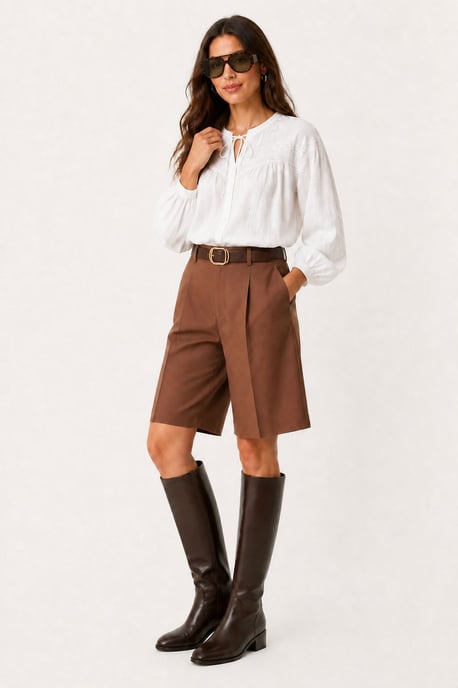 Women’s Cotton Shorts - Image 2