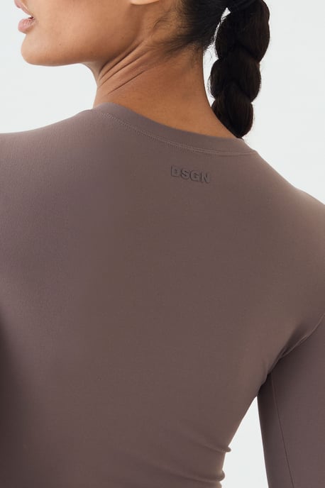 DSGN Studio Soft Luxe Long Sleeve Top - Image 4