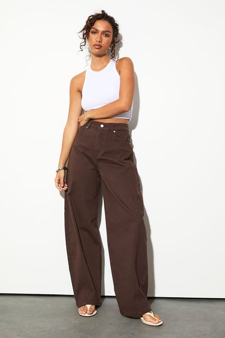 The Tall Mid Waist Barrel Jean - Image 1