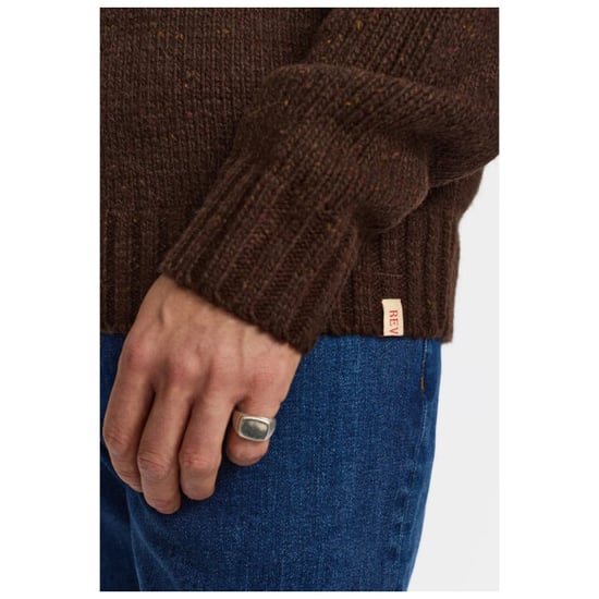 Revolution Knit pull darkbrown - Image 3