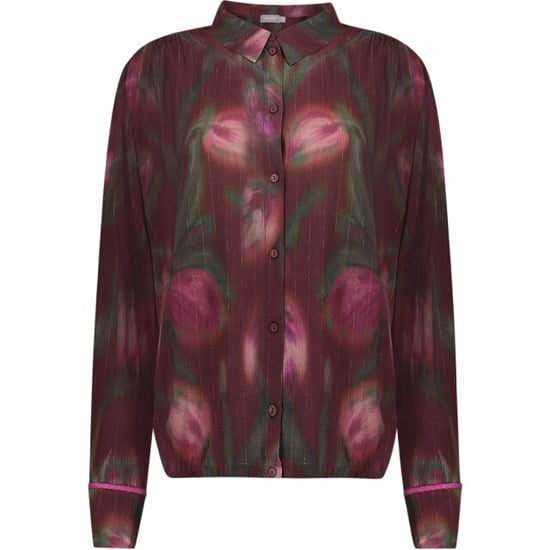 Geisha Blouse burgundy - Image 3