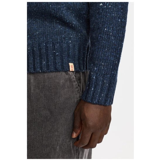 Revolution Half-zip knit navy - Image 4