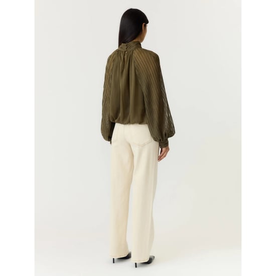 YAS Olera ls top s. noos dark olive - Image 2