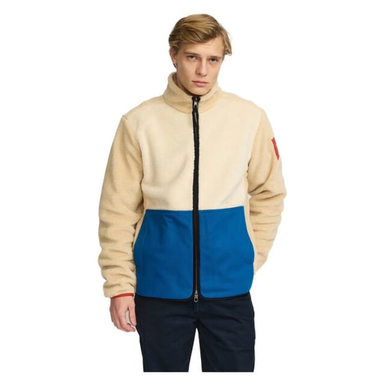 Revolution Blocked teddy jacket - Image 1