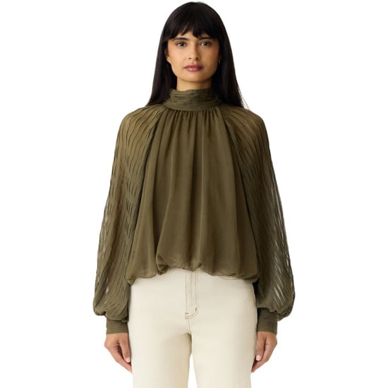 YAS Olera ls top s. noos dark olive - Image 3