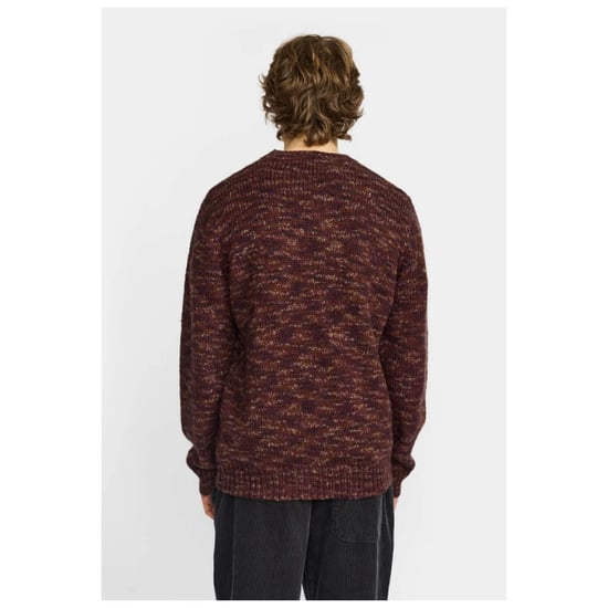 Revolution Knit pull burgundy melange - Image 4