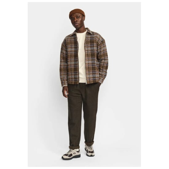 Revolution Zipped overshirt brown - Image 4