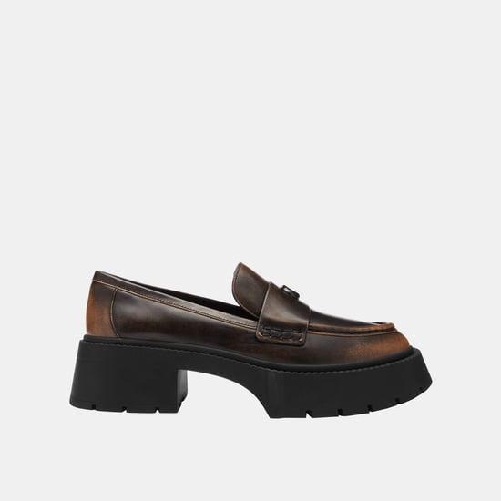 Leah Platform Loafer In Loved Leather - Image 2