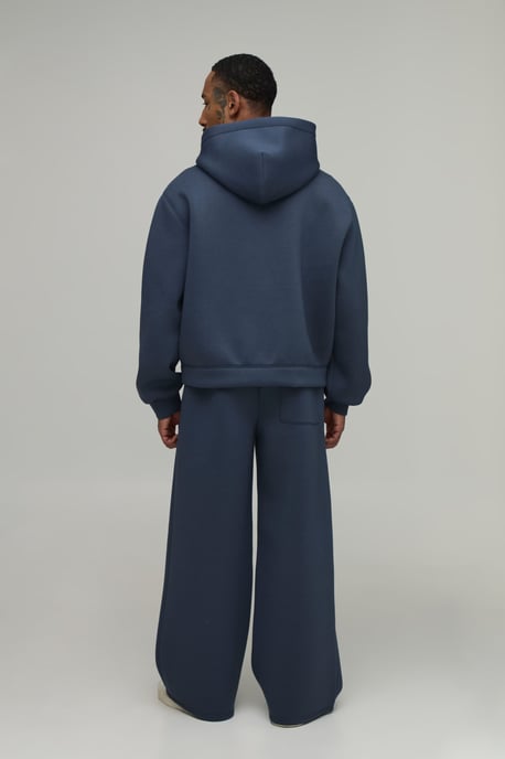 Oversized Boxy Scuba Hoodie - Image 2