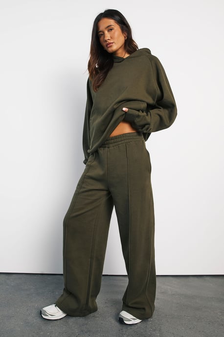 Pintuck Detail Straight Leg Jogger - Image 1