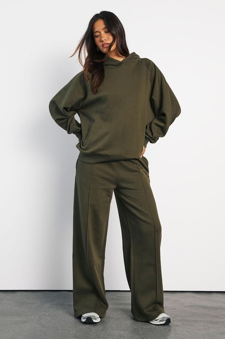 Pintuck Detail Straight Leg Jogger - Image 3