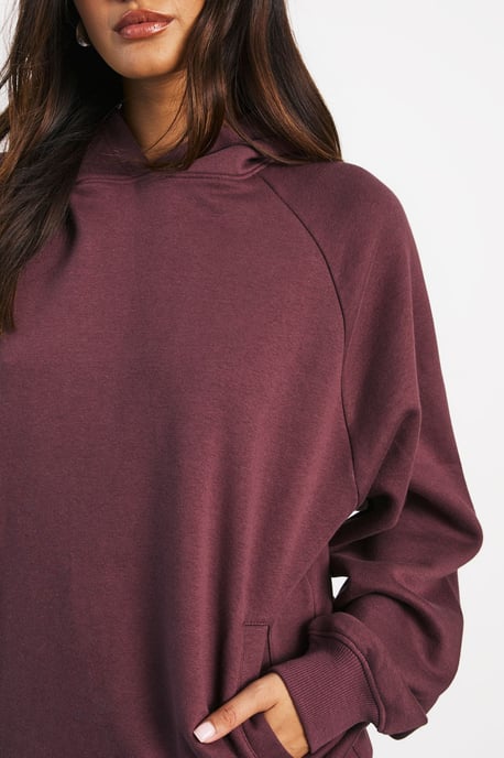 Raglan Seam Oversized Hoodie - Image 4