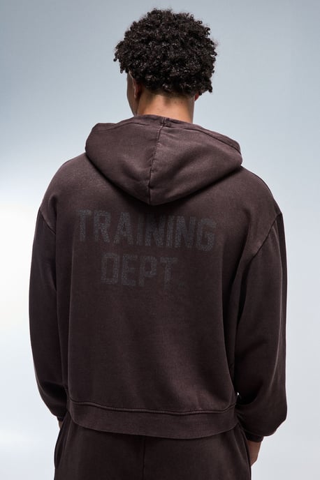 Training Dept Washed Boxy Hoodie - Image 1