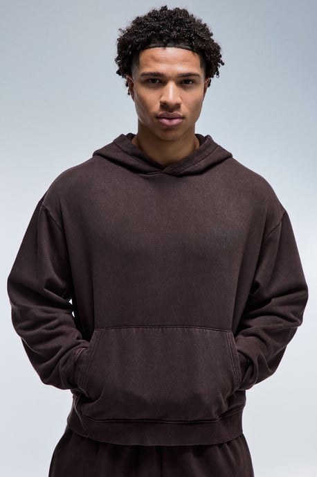 Training Dept Washed Boxy Hoodie - Image 4