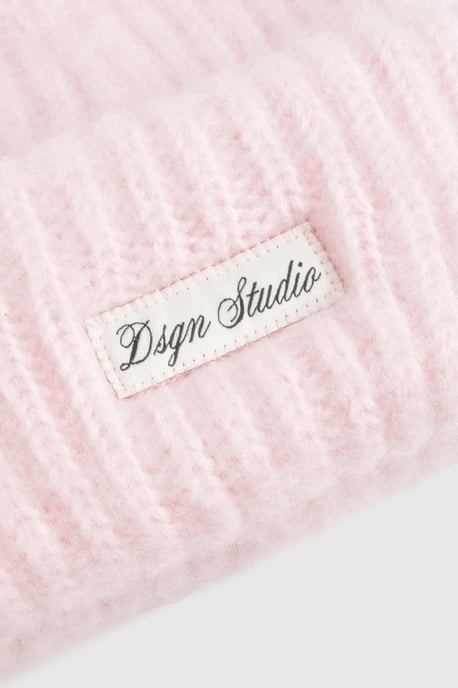 DSGN Studio Brushed Knit Beanie Hat - Image 3