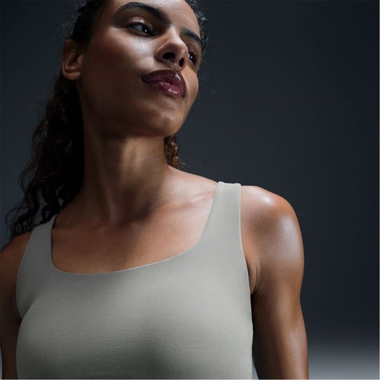 Women's Nike Non Wired Medium Impact Sports Bra in Army/White - Image 1