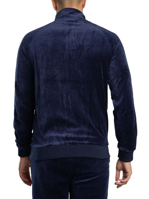 Sergio Tacchini Court Velours Trainingsjack, Blauw - Image 3