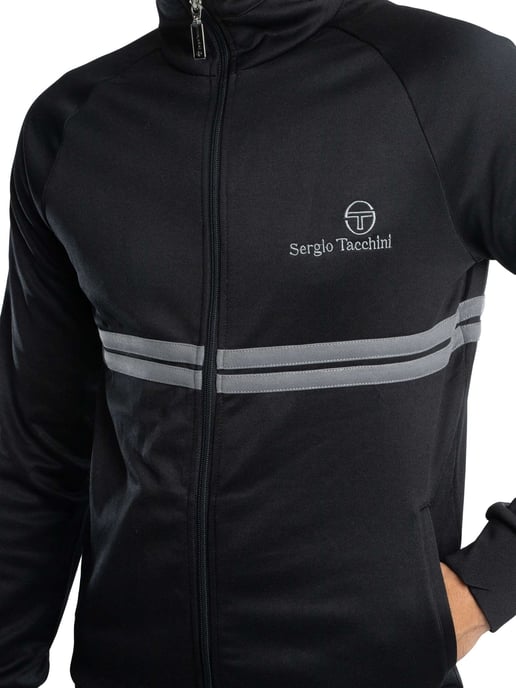 Sergio Tacchini Nieuw Dallas Trackjack, Zwart - Image 4