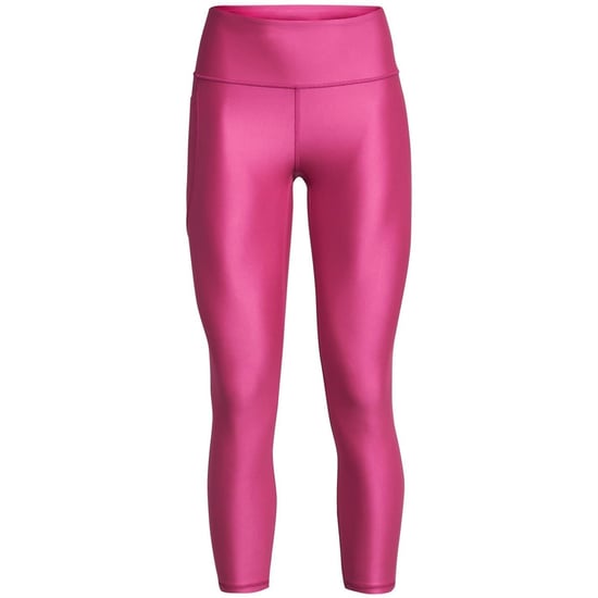 Women's Under Armour No Slip Waistband Ankle Leggings in Astro Pink/Blk - Image 1