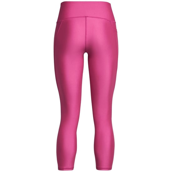 Women's Under Armour No Slip Waistband Ankle Leggings in Astro Pink/Blk - Image 6