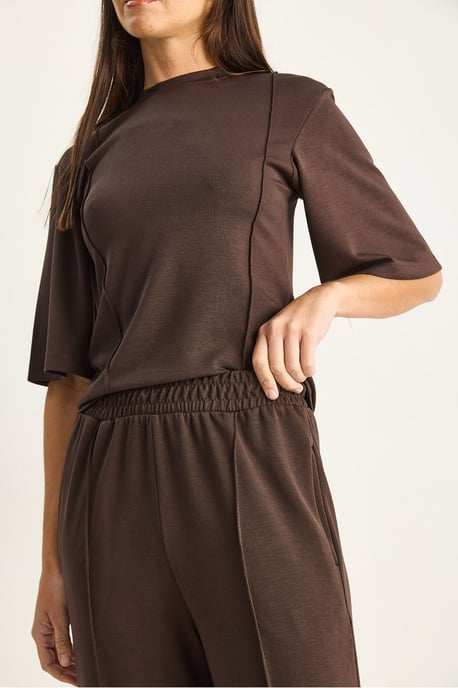 Cotton-Lycra Two-Piece Co-ord Set - Image 6