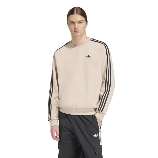 Men's adidas Originals Adicolor 3s O in stone khaki - Image 2