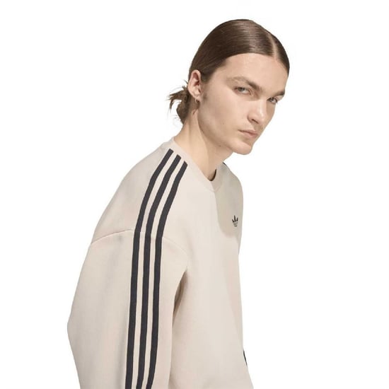 Men's adidas Originals Adicolor 3s O in stone khaki - Image 6