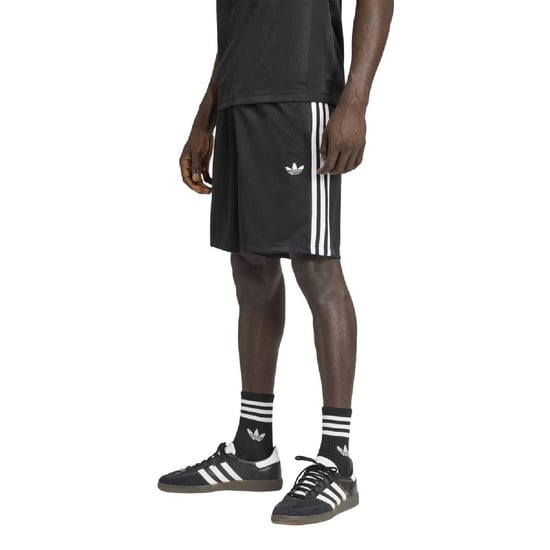 Men's adidas Originals 3s Loose Engi in black - Image 2