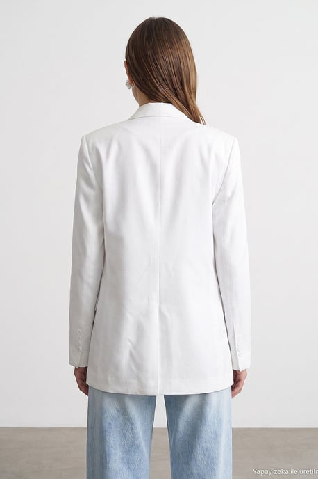 Tencel Cotton Linen Jacket - Image 3