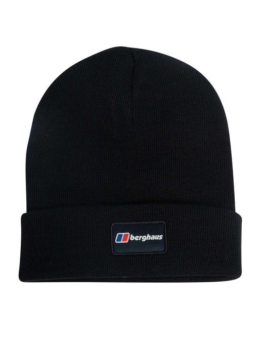 Berghaus Logo Herkenning Beanie, Zwart - Image 1